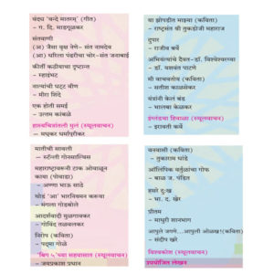 Ninth standard marathi medium Marathi Kumarbharati