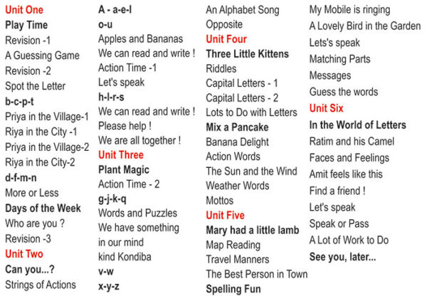 Third Standard My English Book -Three ( ३ री My English Book -Three)