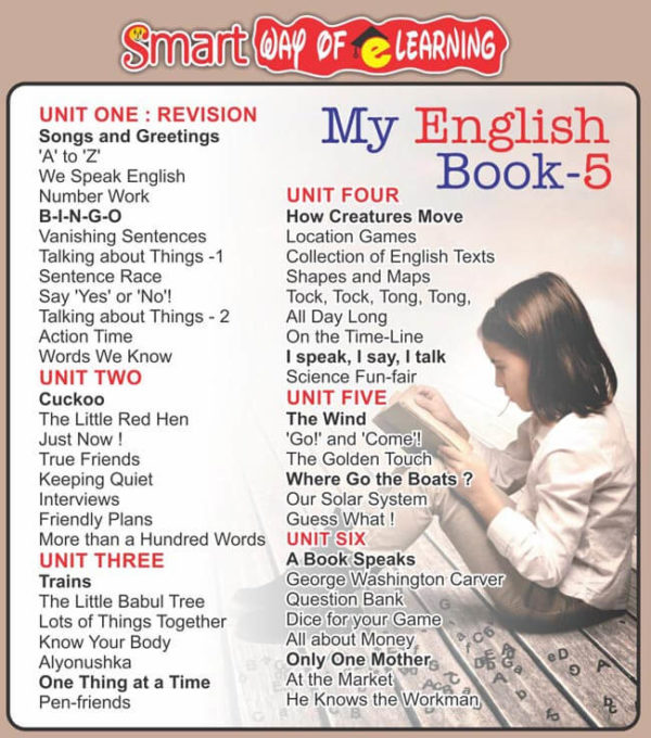 Fifth Standard My English book Five (५ वी)