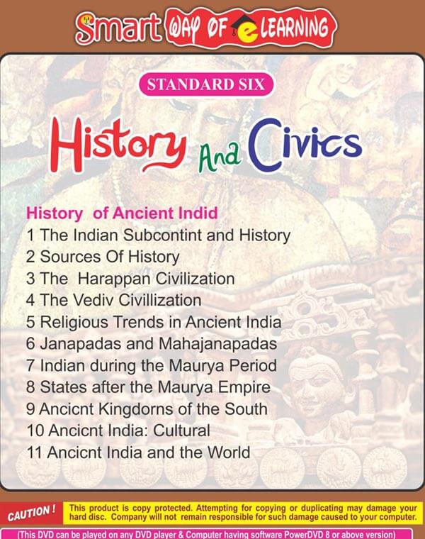 class six history english medium